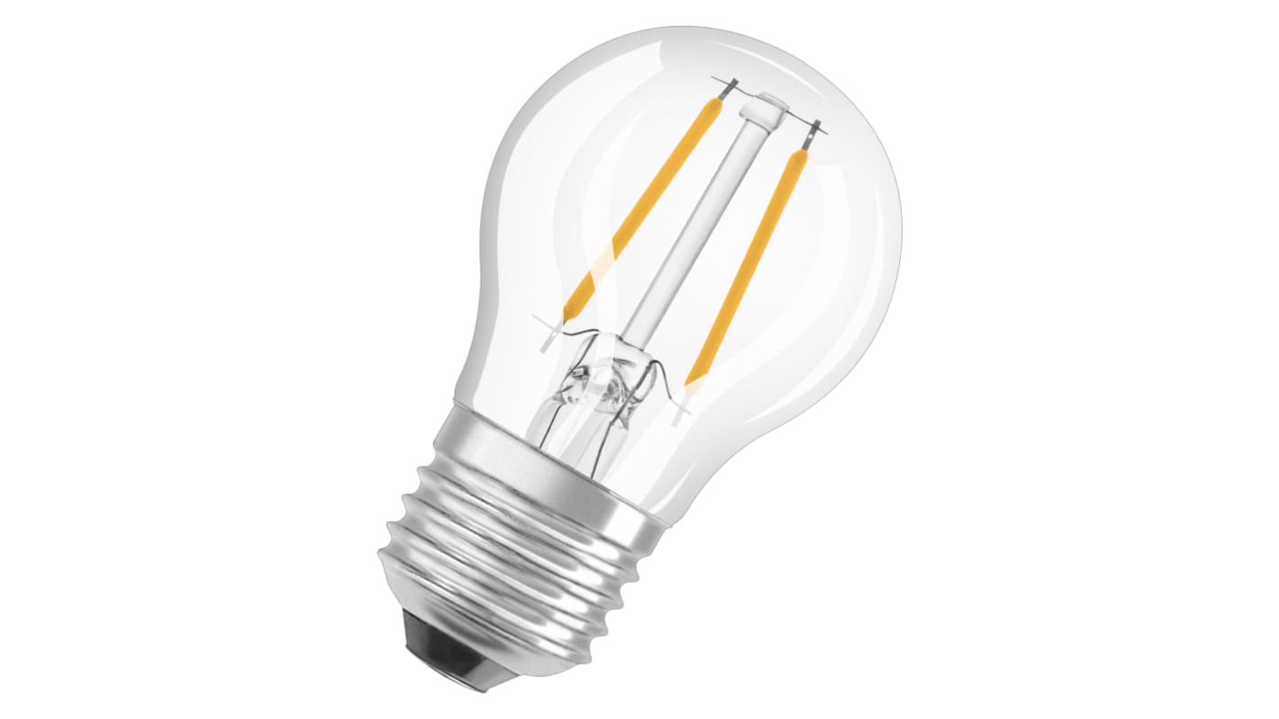 LEDVANCE E27LED灯泡, 220 → 240 V, 4 W, 4000K, 冷白色, 迷你球形, LED Retrofit CLASSIC系列