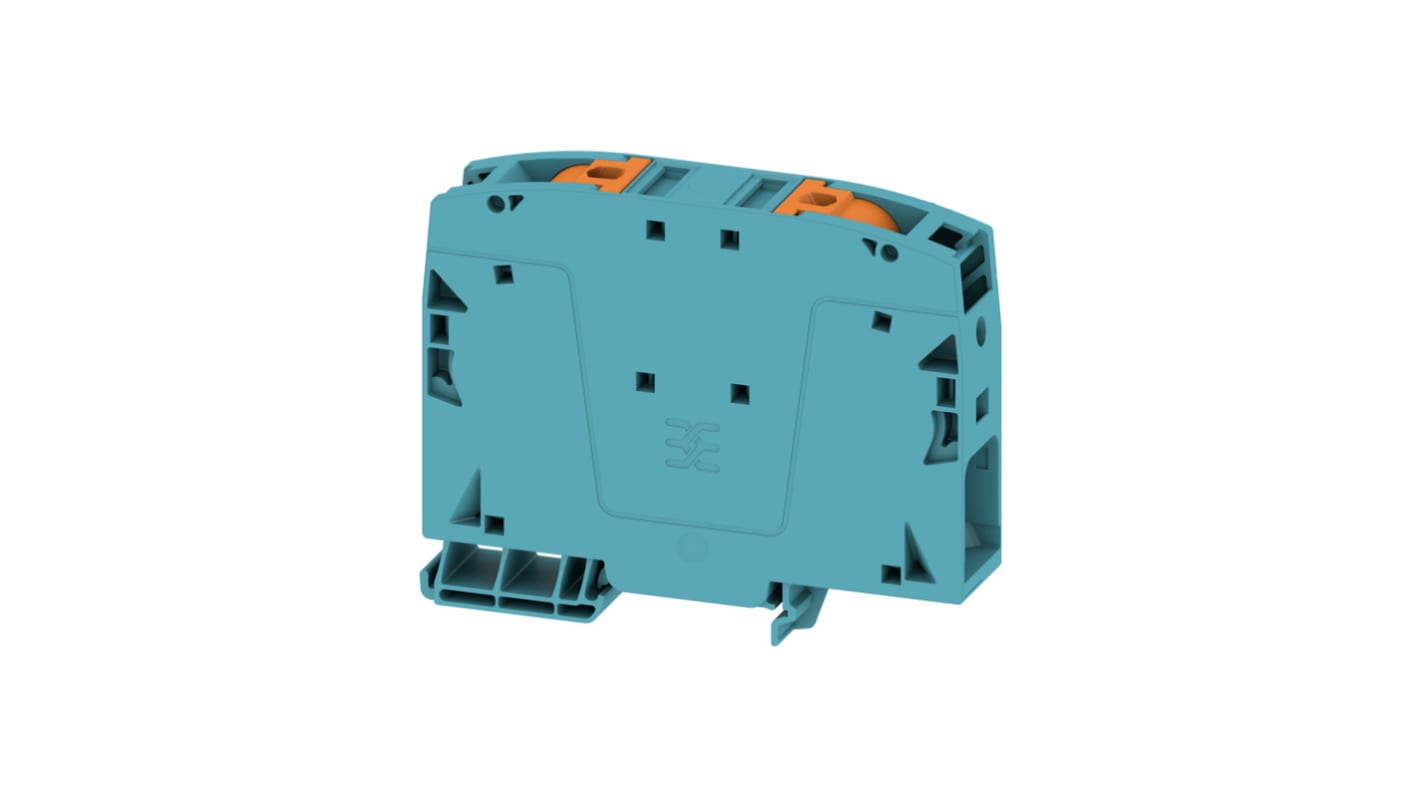 Weidmüller 2663260000 A2C Series Blue, 50mm², 1-Level, Push In Termination, ATEX, IECEx
