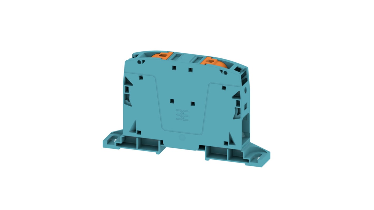 Weidmüller A2C Series Blue, 50mm², 1-Level, Push In Termination, ATEX, IECEx