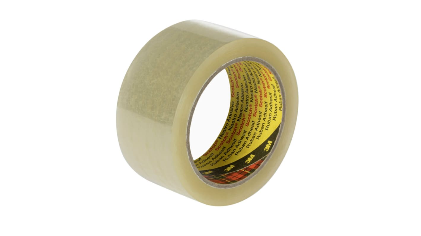 Nastro per imballaggio 3M Trasparente, 50mm x 66m