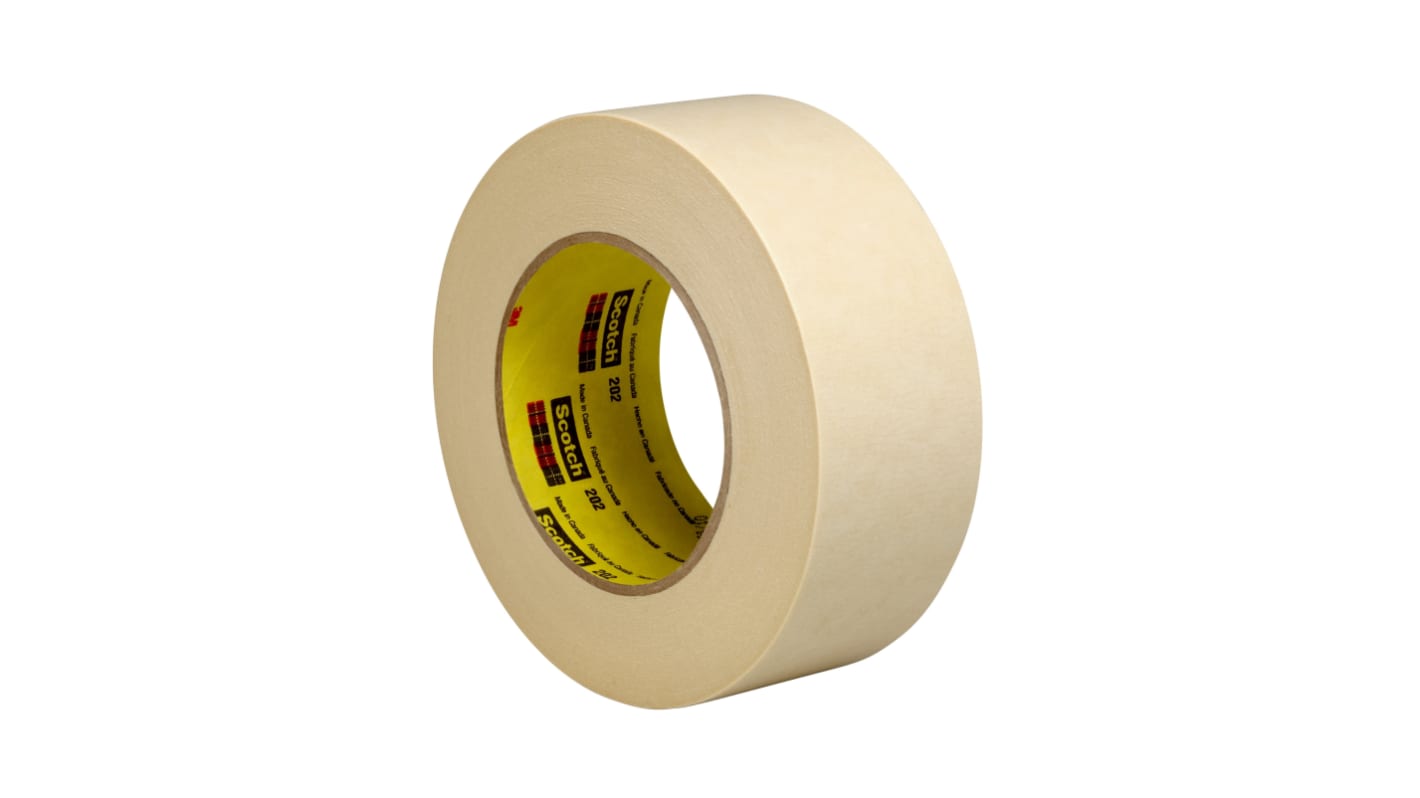 Taśma maskująca 3M szerokość: 24mm Papier krepowany Beżowy