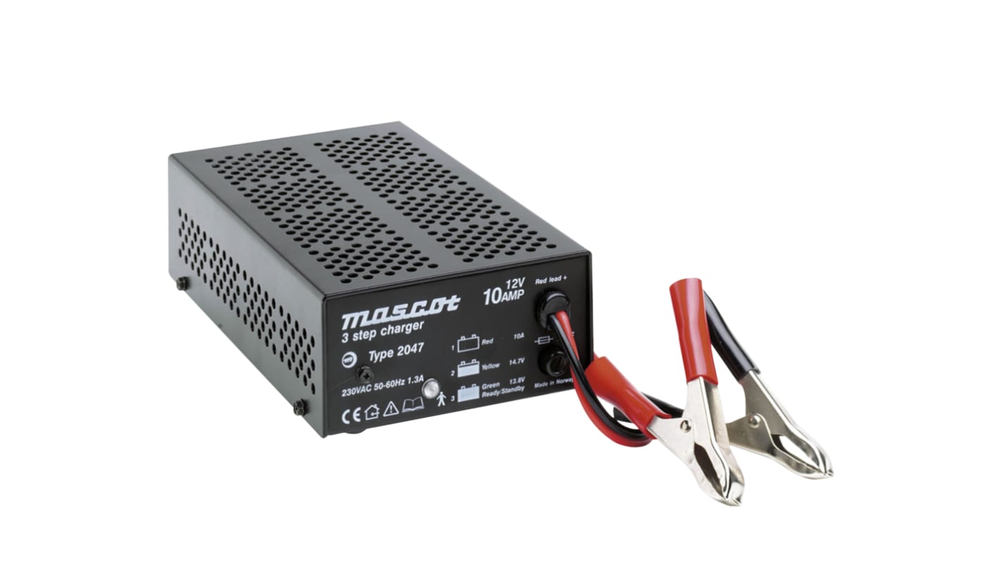 Mascot 2047 Battery Charger For Lead Acid 12 V 2 Cell