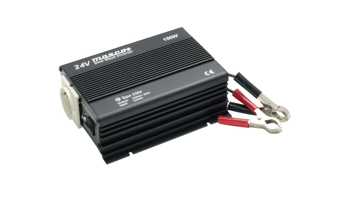 Mascot Pure Sine Wave 150W DC AC Inverter, 15V dc Input, 12V Output