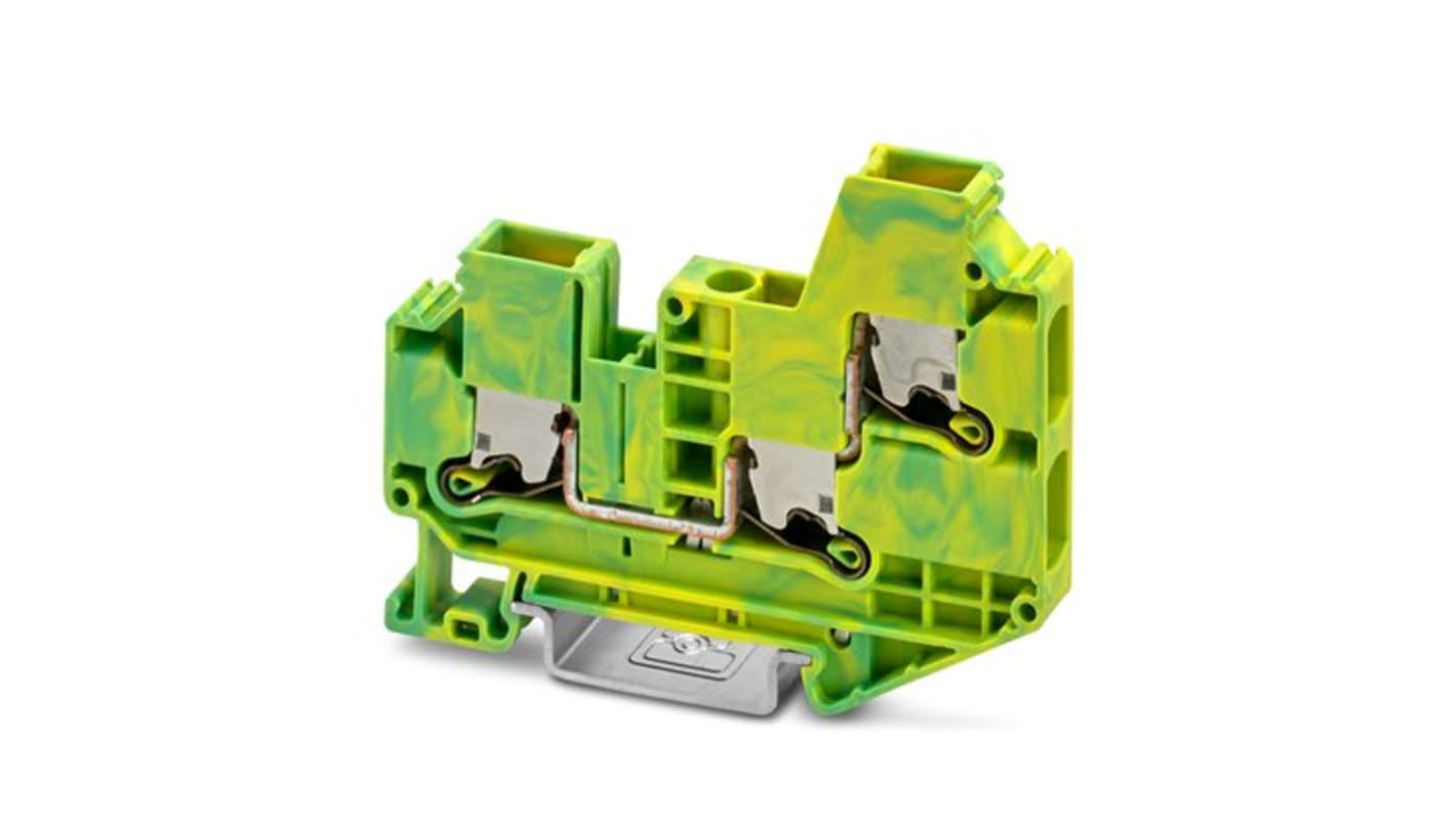 Phoenix Contact XTV 6-TWIN-PE Series Protective conductor terminal