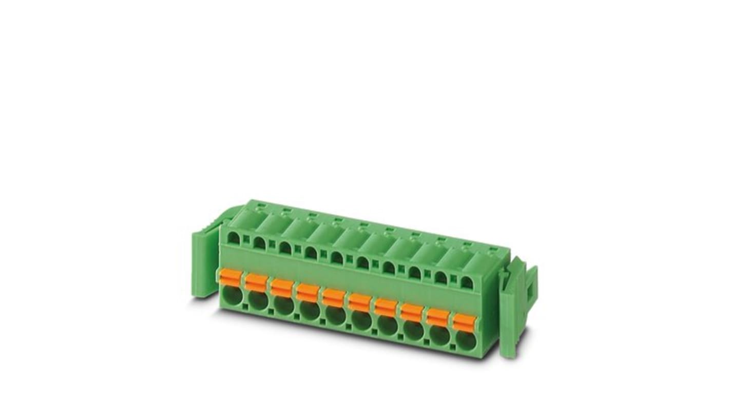 Phoenix Contact, 5.08mm Pitch, 5 Way, Pluggable Terminal Block, PCB, Plug In Termination, 1925728