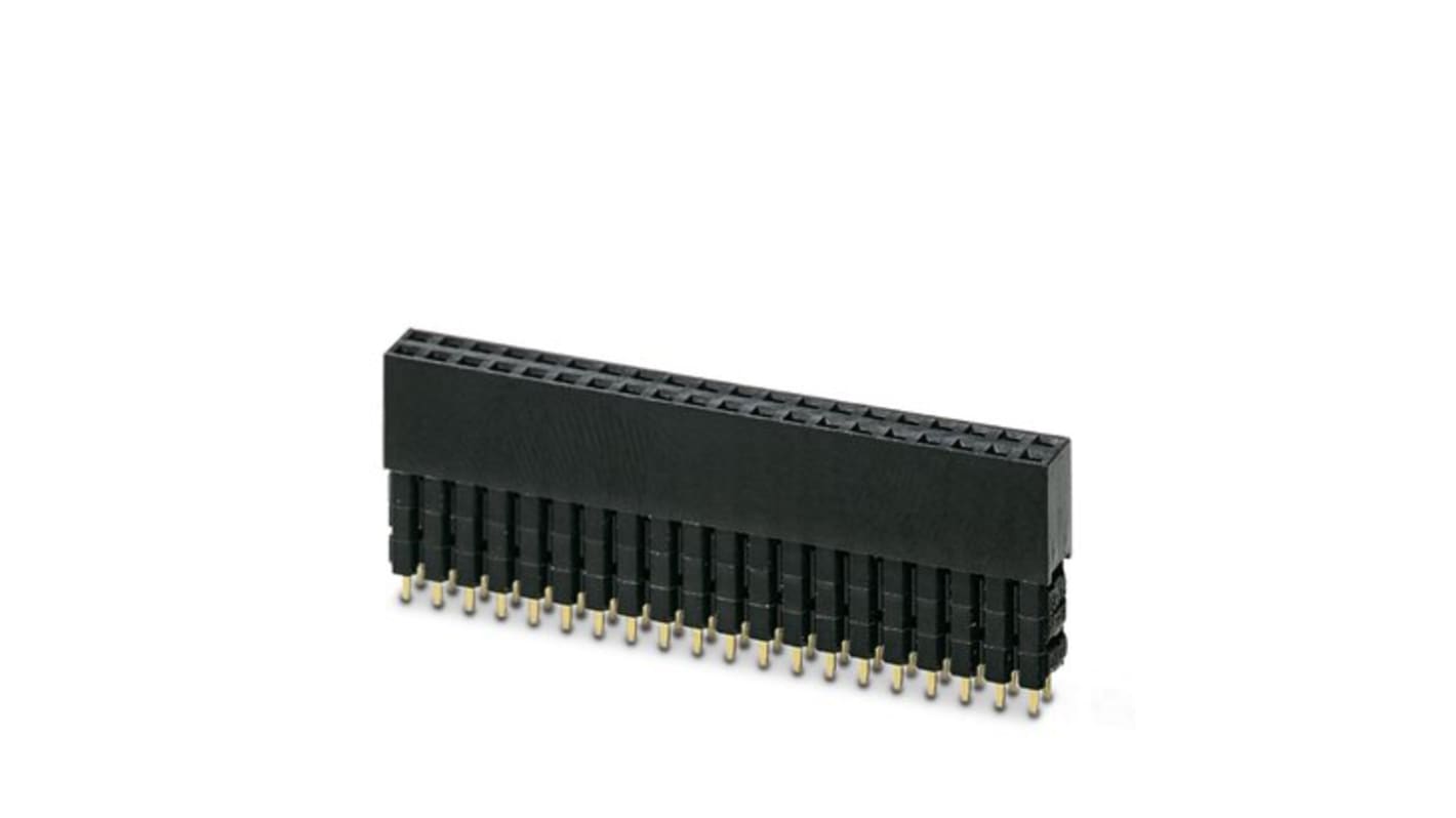 Female strip PSTD 0,65X0,65/40-2,54