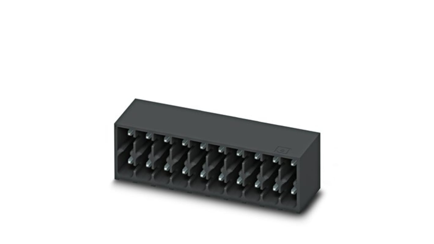 Phoenix Contact 5/ 8-G1-3, 5 P20THR, DMC 1 Series Straight Solder Mount PCB Header, 8 Contact(s), 3.5mm Pitch, 2