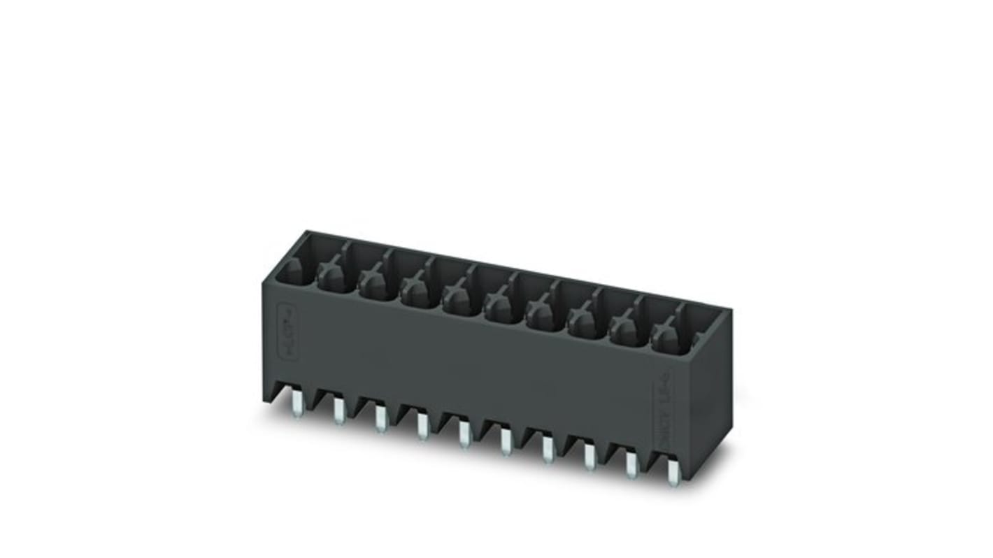Phoenix Contact 5/ 4-G1-3, 5 P20THR, DMCV 1 Series Straight Solder Mount PCB Header, 8 Contact(s), 3.5mm Pitch, 2
