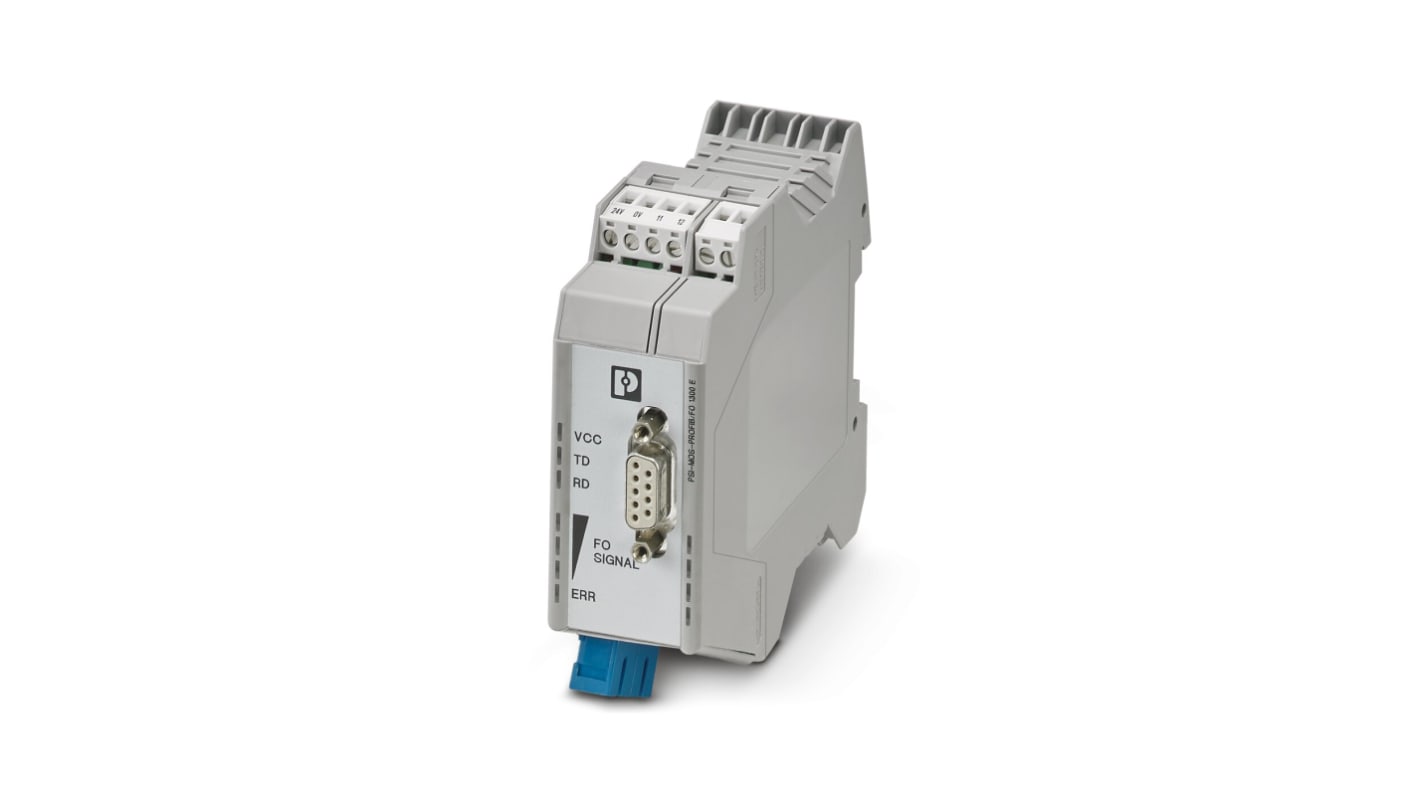 Convertitore di supporti Half duplex/Full duplex Phoenix Contact, Profibus, 12Mbit/s