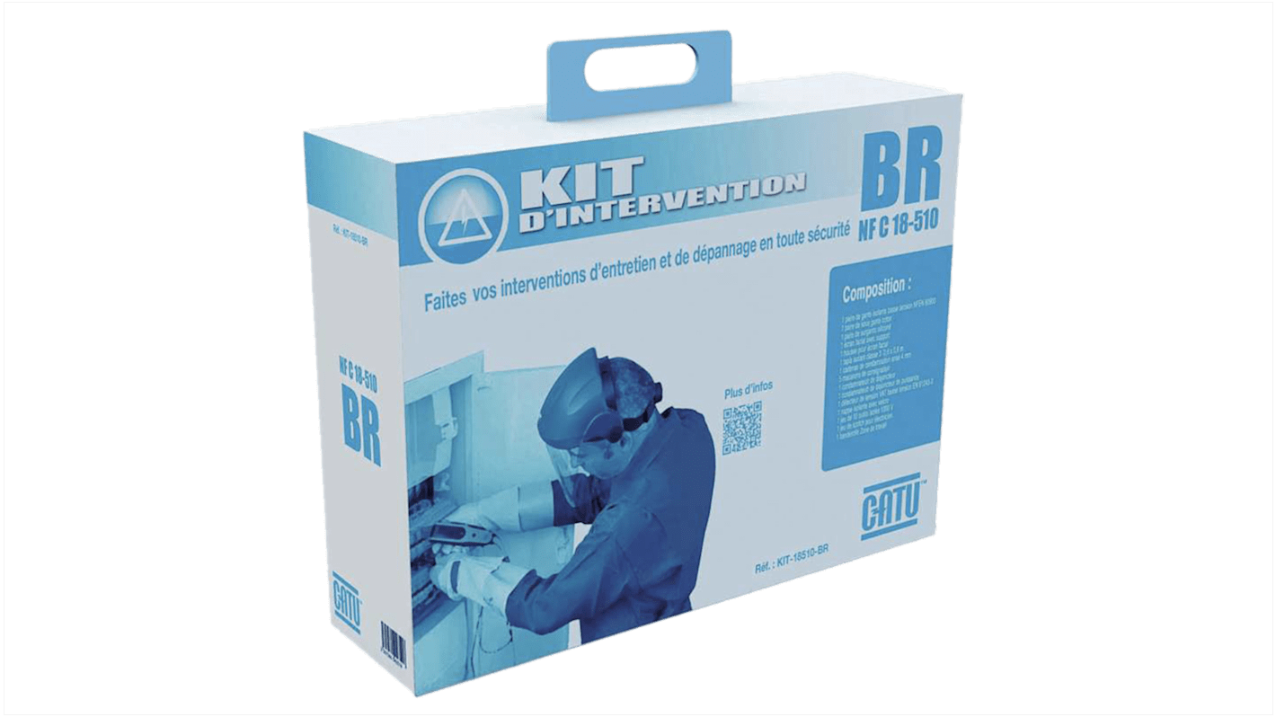 Kit DPI Generale Catu KIT18510BR con CG-10-C ; CG-80-H ; CG-981-10 ; MO-286 ; M-87384 ; MS-917 ; AL-43 ; MS-124/2 ;