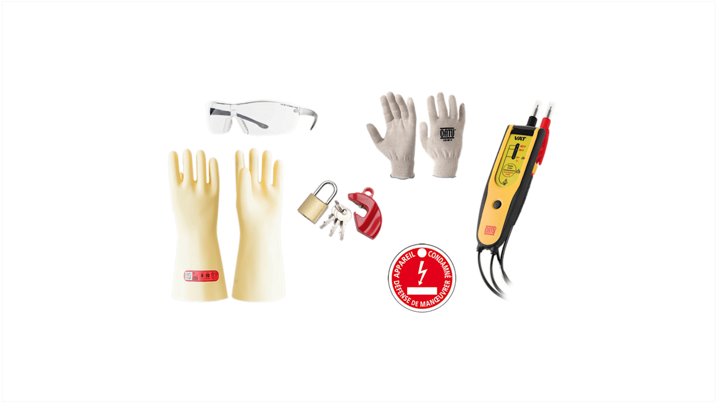 Kit DPI Generale Catu KIT18510BS con MS-917-BS ; CG-10-C ; CG-80-H ; AL-201-C/1 ; AP-467 ; 99-8487 ; MO-11000