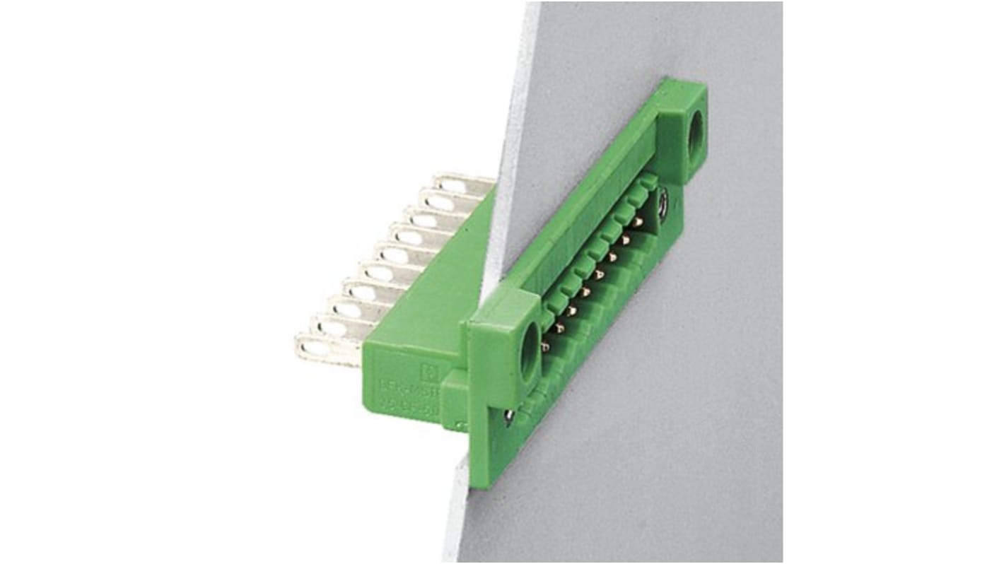 Phoenix Contact, 5.08mm Pitch, 0710251, 10 Way, , Pluggable Terminal ...