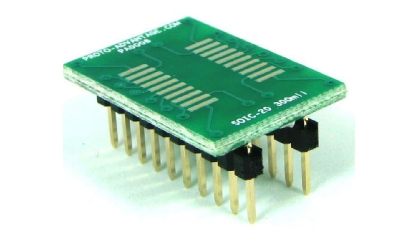 1.27mm 20 Durchsteckmontage IC-Sockel-Adapter, - 20-poliger SOIC 20-polig Male DIP