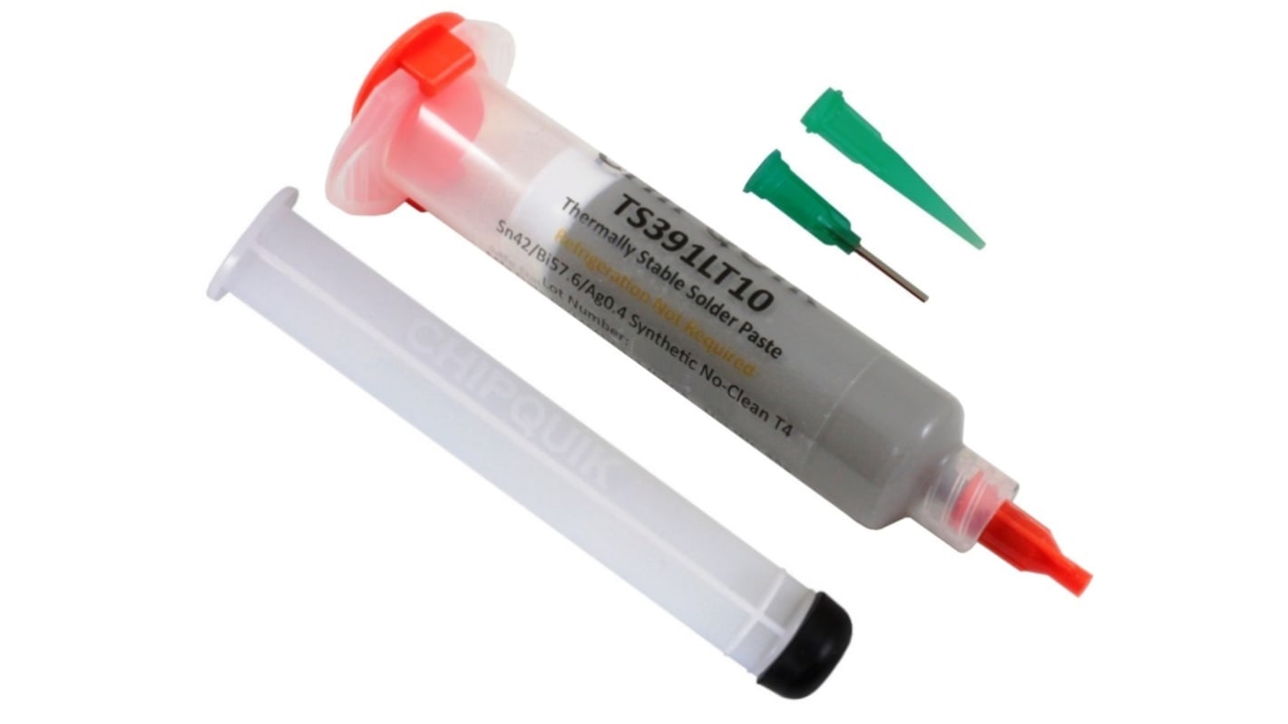 CHIPQUIK Thermally Stable Solder Paste Lead Free Solder Paste, 35g Syringe