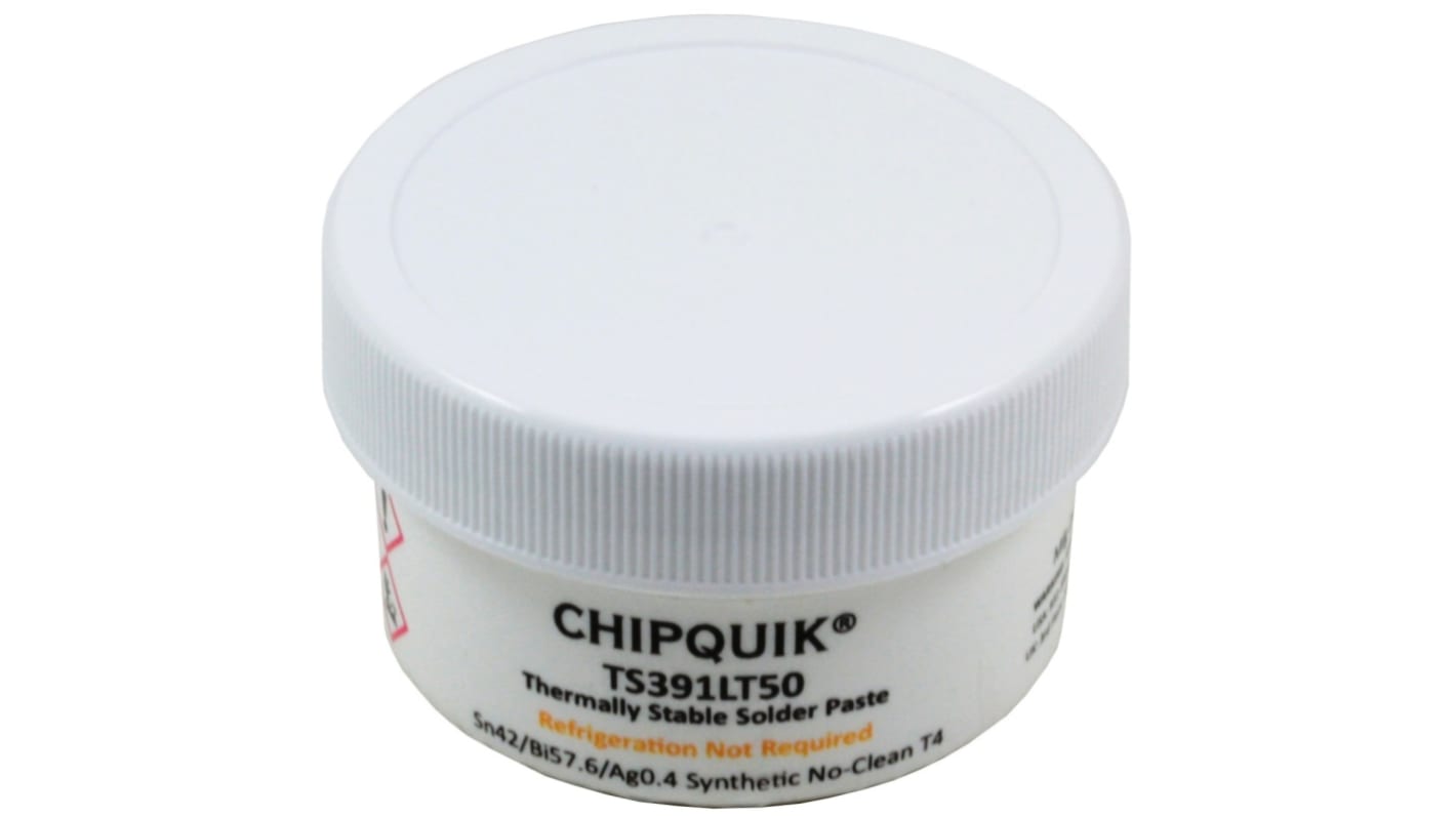 CHIPQUIK Thermally Stable Solder Paste Lead Free Solder Paste, 50g Jar