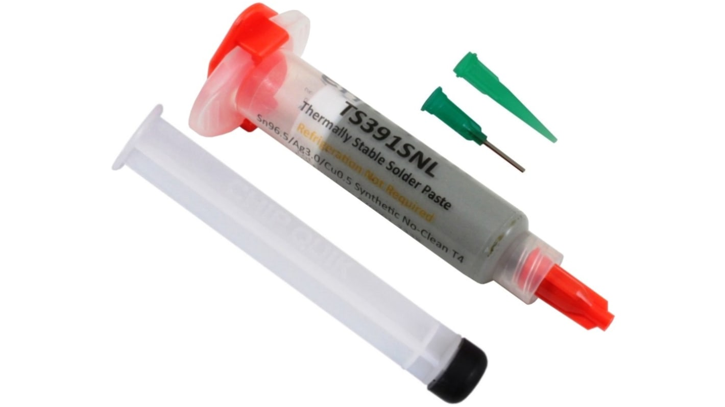 CHIPQUIK Thermally Stable Solder Paste Lötpaste bleifrei, Spritze 15g