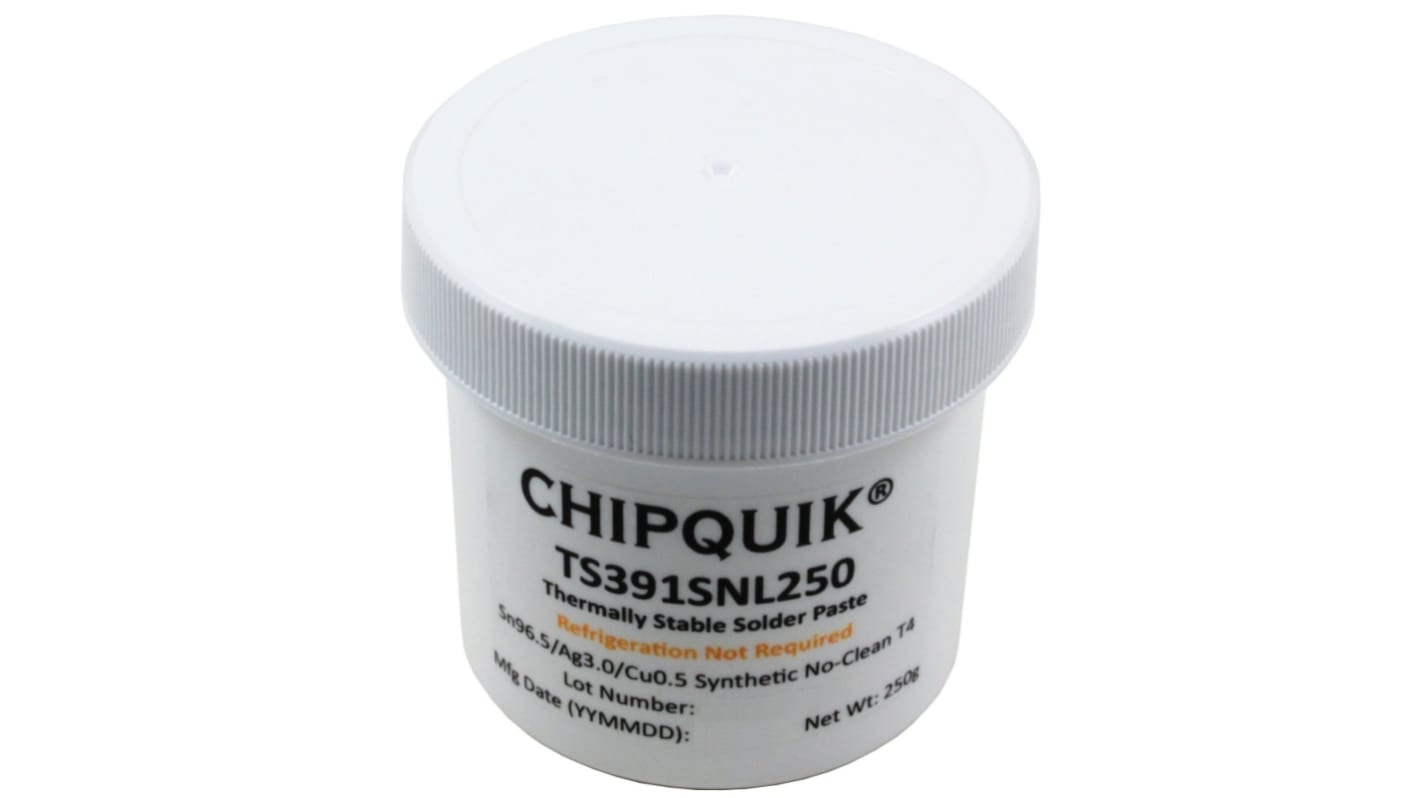 CHIPQUIK Thermally Stable Solder Paste Lötpaste bleifrei, Dose 250g
