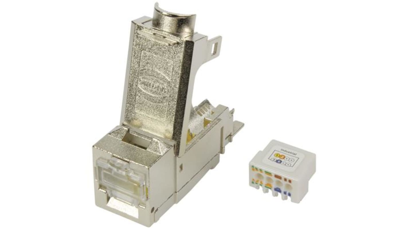 HARTING HARTING RJ Industrial Series Female Ethernet Connector, Cable Mount, Cat6a 1 Port 1 -Way