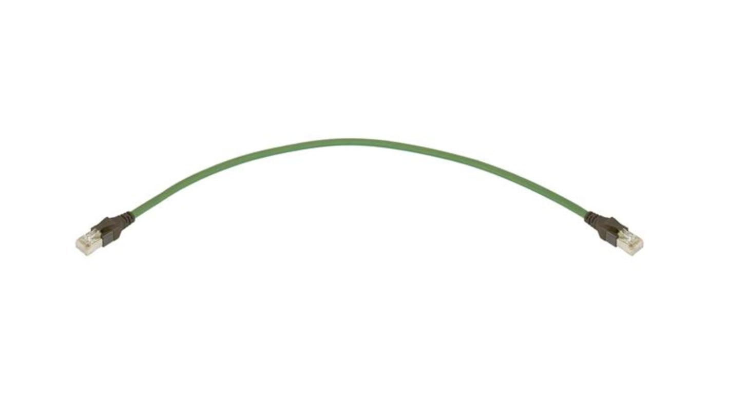 Kabel kat. 6a Cat6a długość 300mm Z zakończeniem HARTING PVC