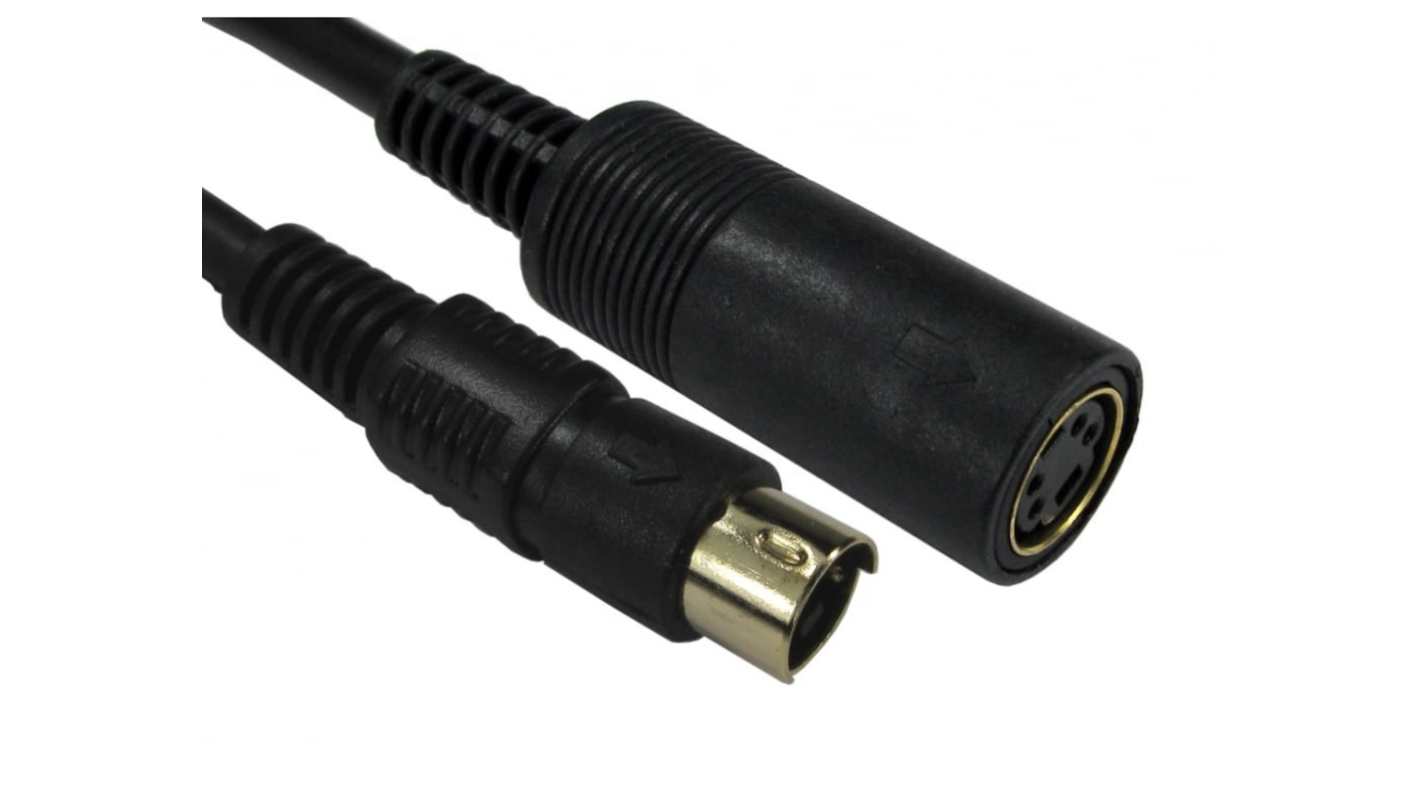 Cable DIN SVHS 10m Negro