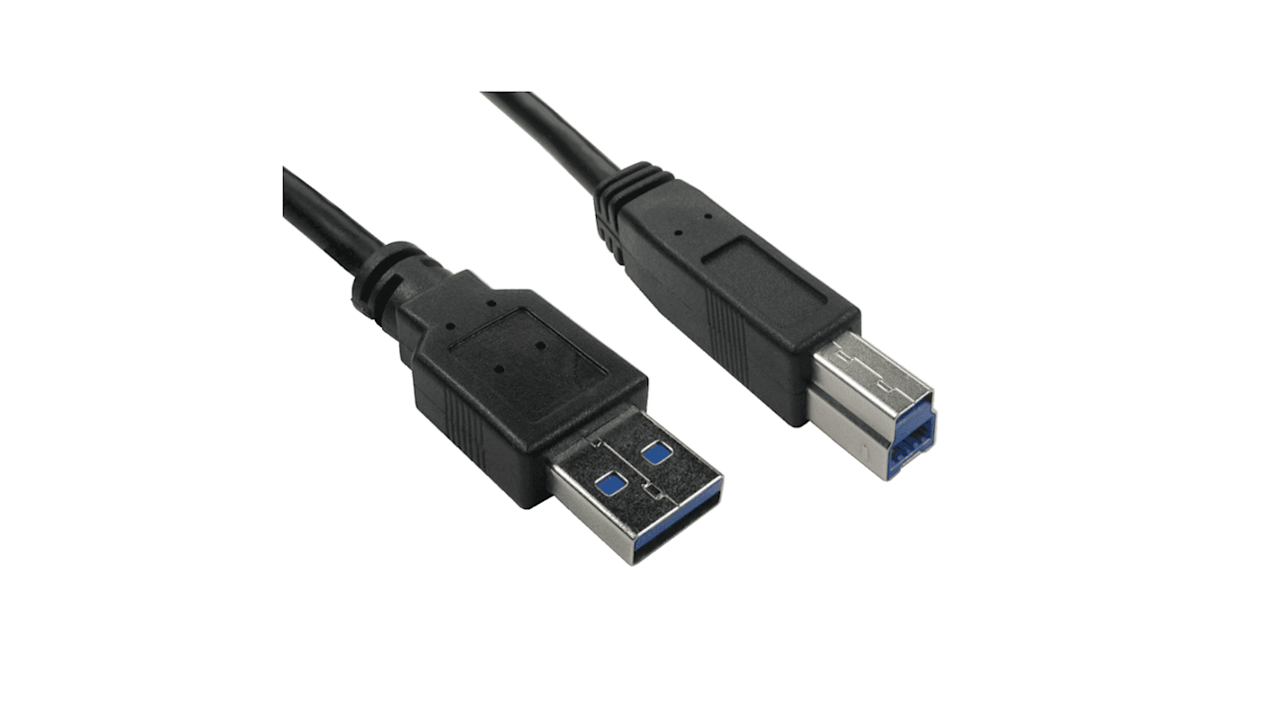 RS PRO USB-Kabel, USBA / USB B, 1m USB 3.0