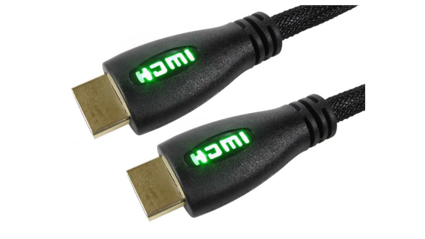RS PRO V2.0, 2m Male HDMI to Male HDMI 4K