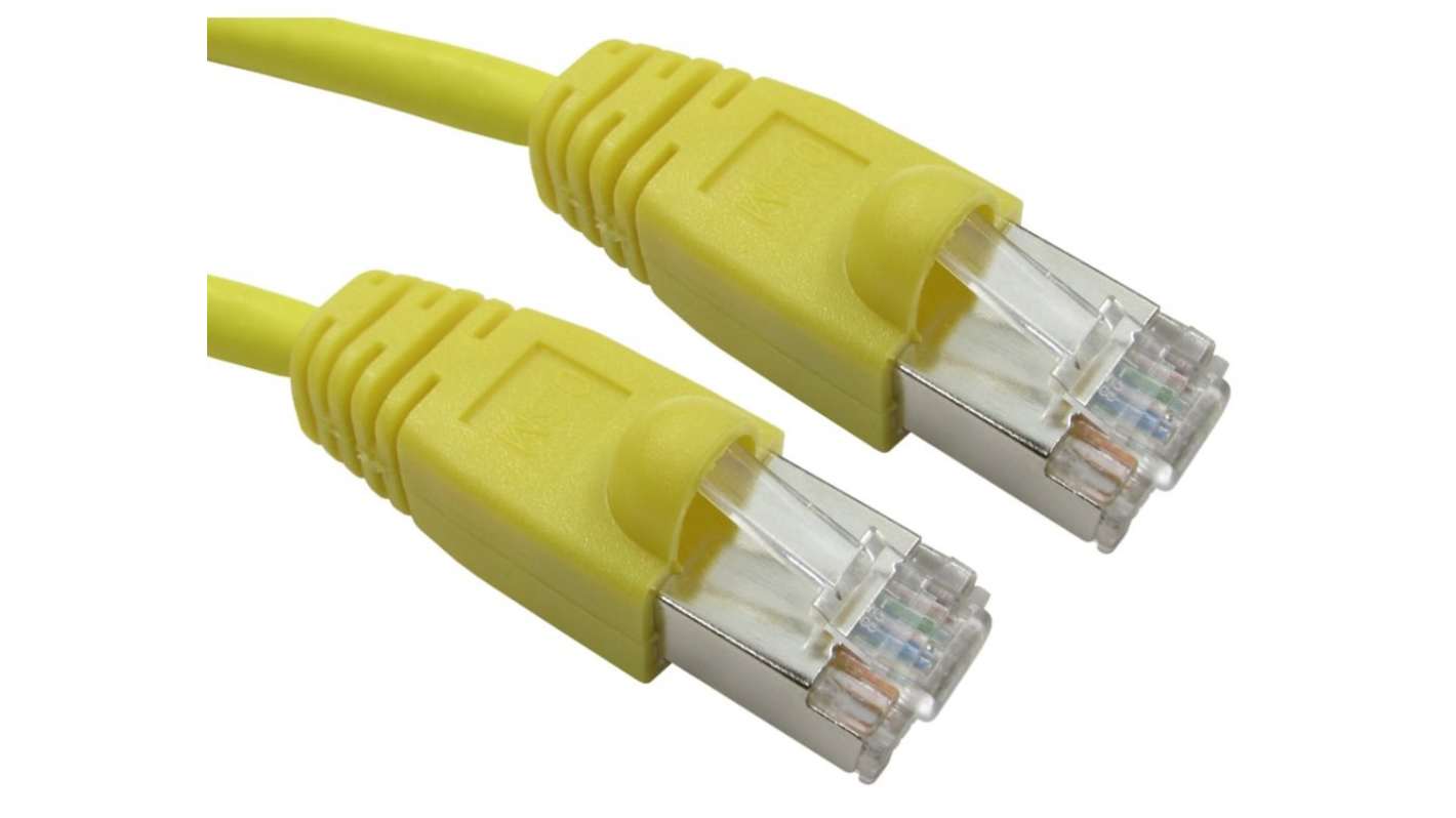 Kabel Ethernet Cat6 długość 3m Z zakończeniem RS PRO LSZH l. żył: 8 średnica 5.6mm