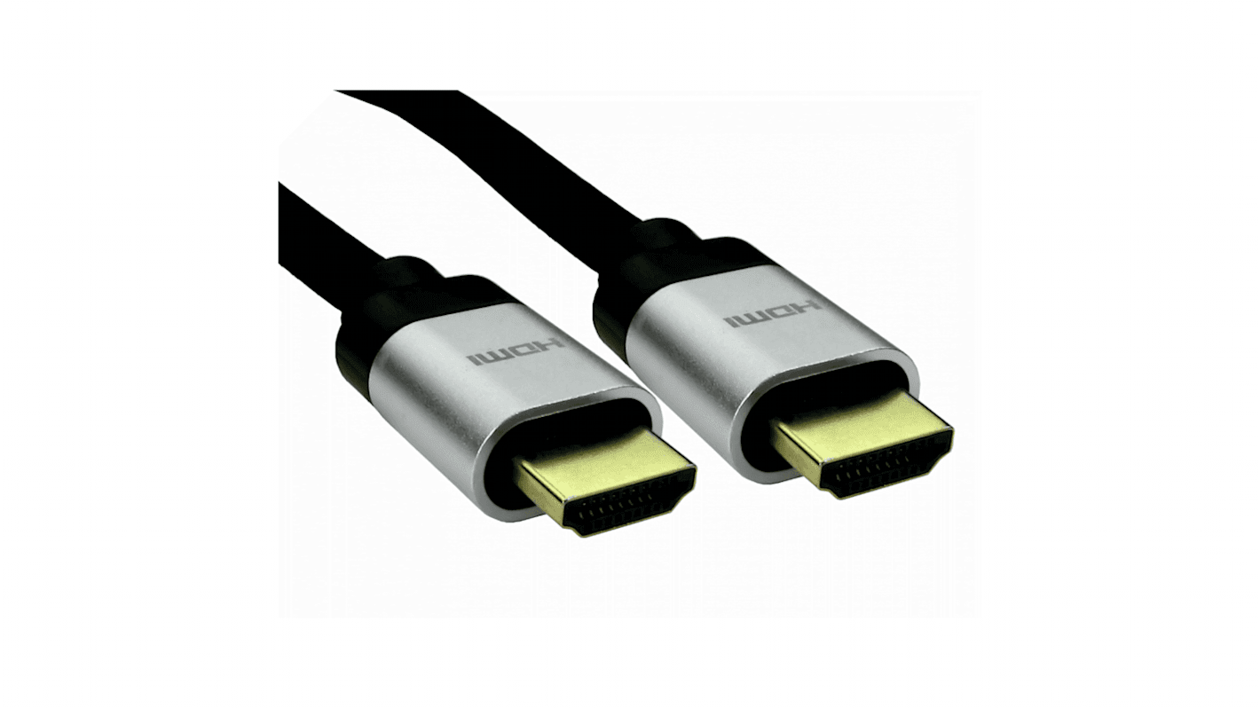 RS PRO HDMI 2.1 10m Male HDMI to Male HDMI 8Kpixels RS