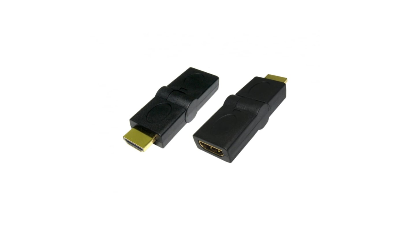 RS PRO HDMI Adapter, Male HDMI to Female HDMI
