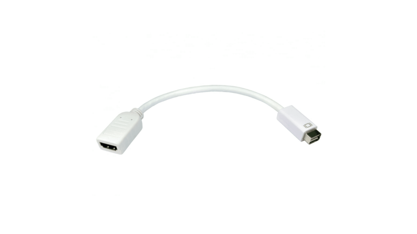 RS PRO HDMI Adapter, Male Mini DVI to Female HDMI