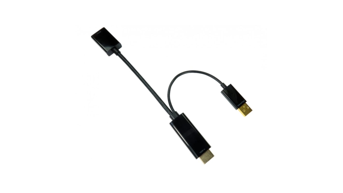 RS PRO HDMI适配器, 直向