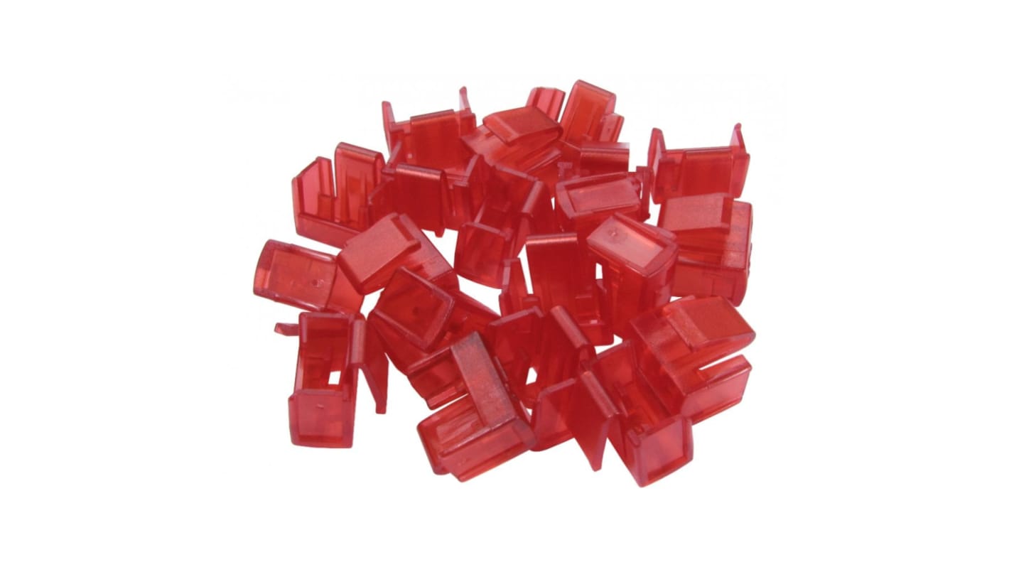RS PRO 连接器密封件, 红色, 用于RJ45 连接器