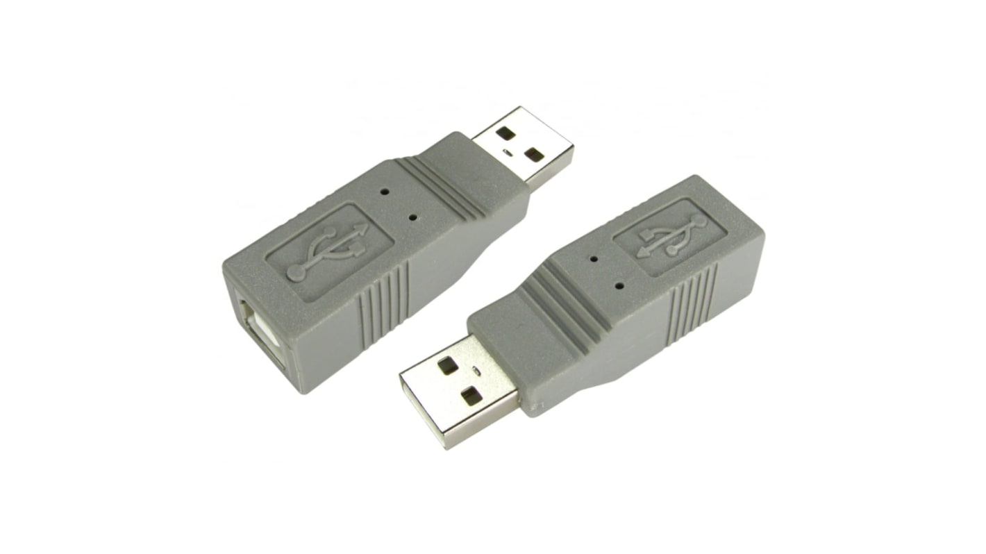 RS PRO USB USB A Male to USB B Female Interface Adapter