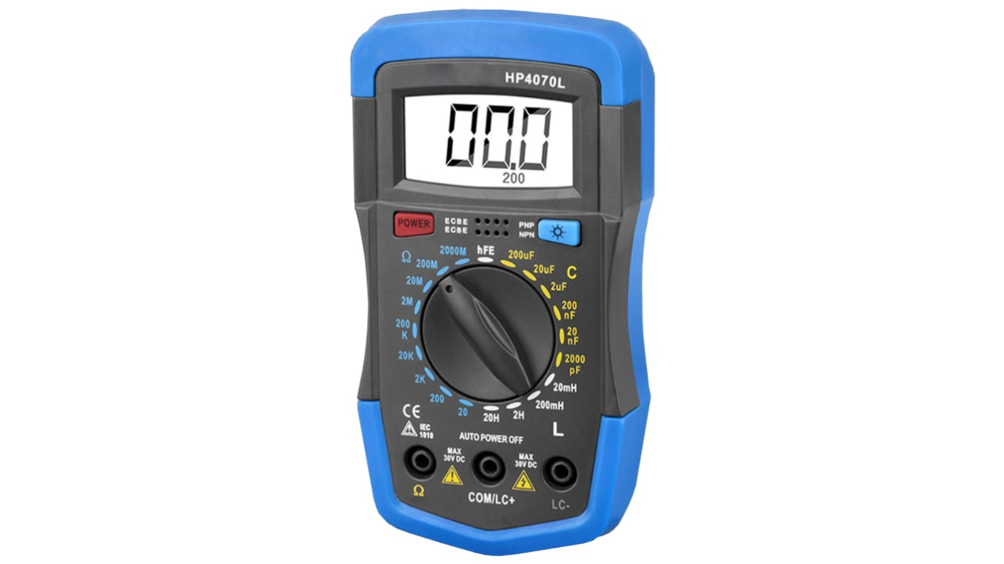 Seeit HP4070L Handheld LCR Meter 200μF, 2000, 20H