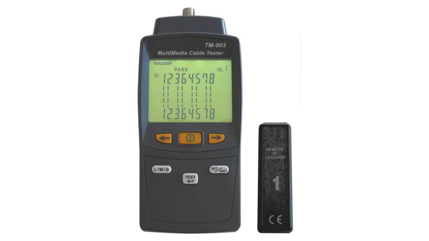 Tester kabli sieciowych Seeit Tester kabli RJ45 TM-903