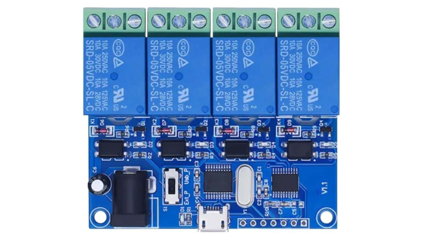 Seeit USBM-RELAY04 Relay Control Card Module USBM-RELAY04