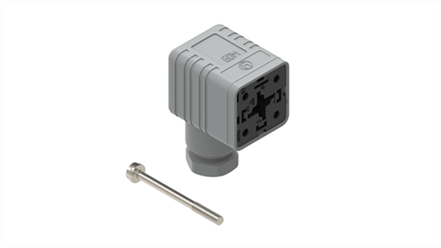 Hirschmann GDM 2+PE DIN 43650, Female DIN 43650 Connector, 250 V Voltage
