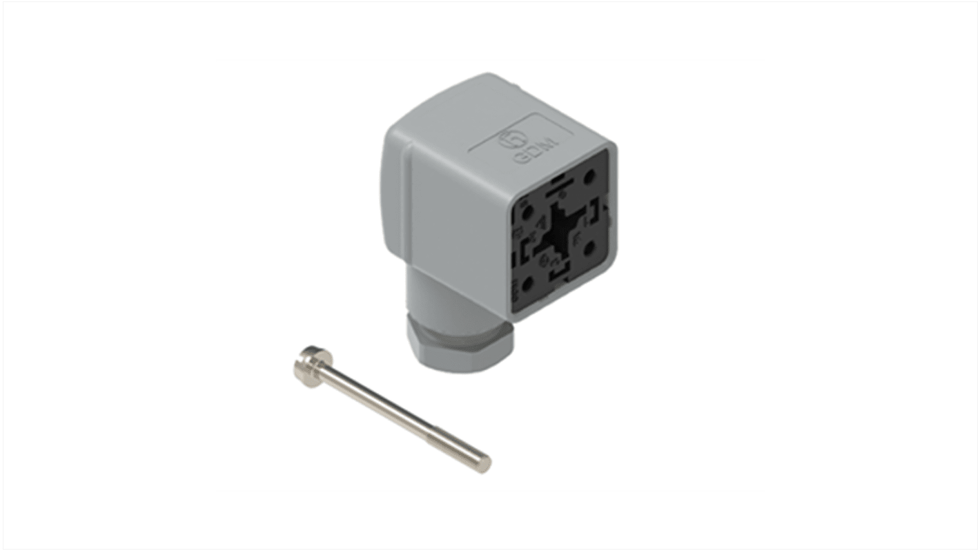 Hirschmann GDM 3+PE DIN 43650, Female DIN 43650 Connector, No, 250 V Voltage