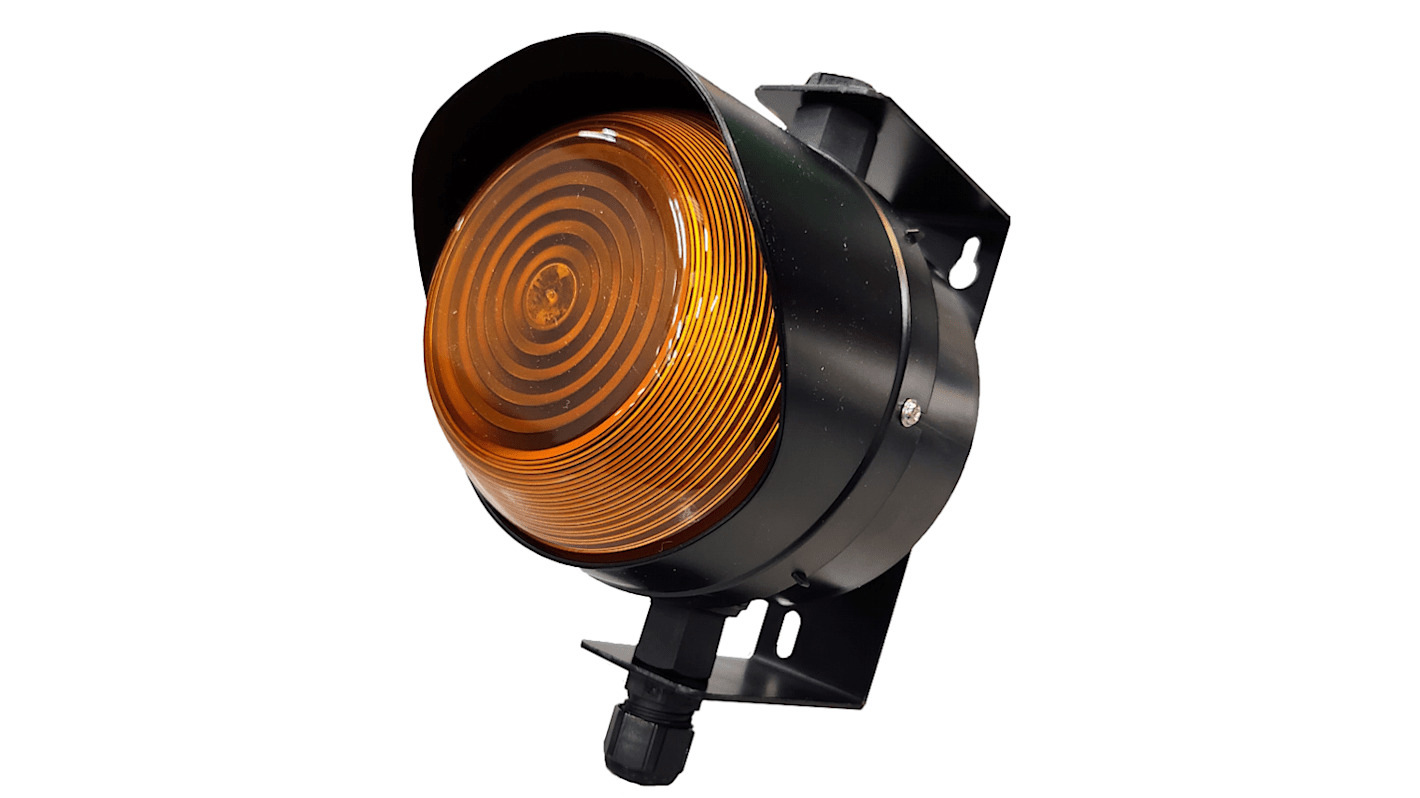 Rs-Online Semaforo LED RS PRO 85 → 280 V dc LED 1 elemento lenti Ambra
