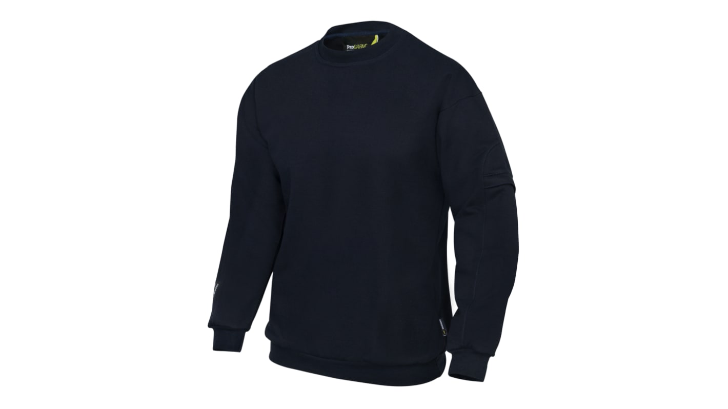 Felpa da lavoro ProGARM 5630 per Uomo, col. Blu Navy, XXL, in Tessuto in maglia VXS+