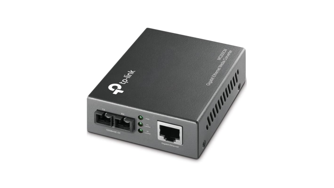 TP-Link 多模以太网媒体转换器, 半双工/全双工, 速率10/100/1000Mbit/s, 最大传输0.55km, RJ45端口