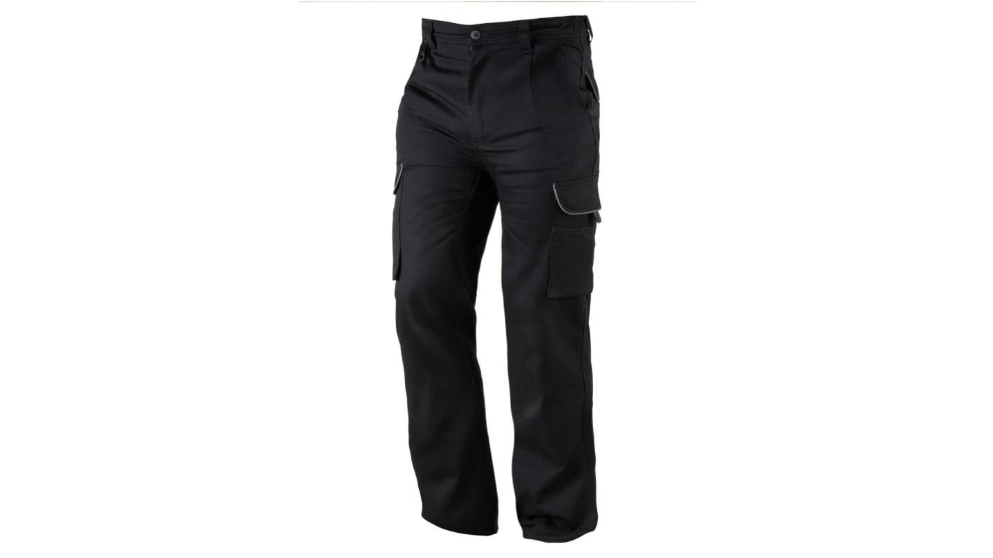 Pantaloni Heron Earthpro Nero Ripstop, lunghezza 32poll Resistente, Elasticizzato 44poll 111.76cm