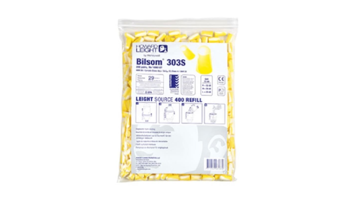 Honeywell Safety Transparent Bag for use with Bilsom 303L Earplugs