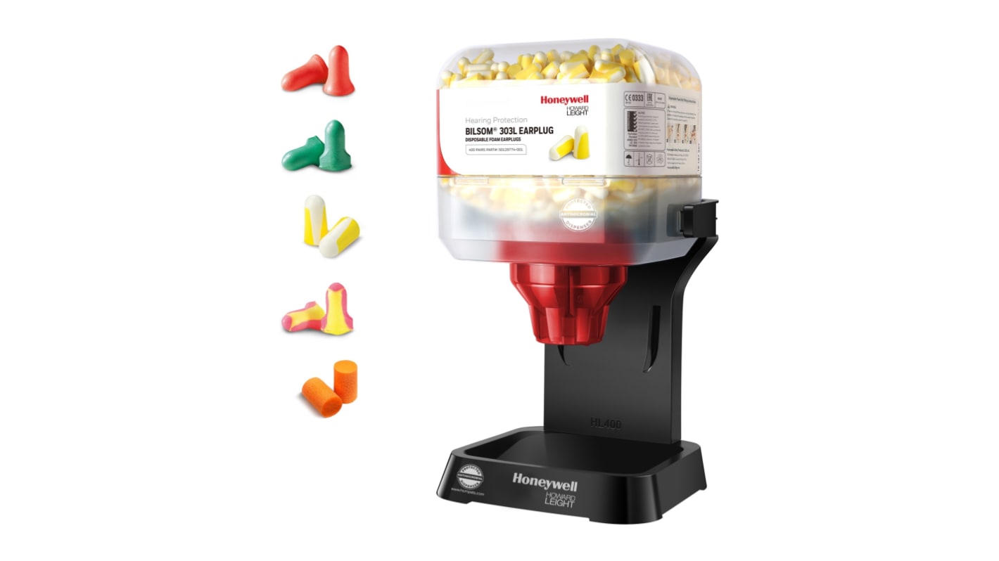 Honeywell Safety 耳塞分配器, 黑色, 适用于Bilsom 303S