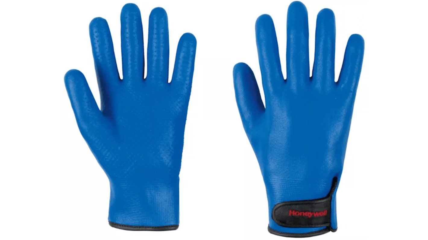 Honeywell Safety DEEPBLUE Blue Polyamide General Purpose Work Gloves, Size 9, Nitrile Foam Coating