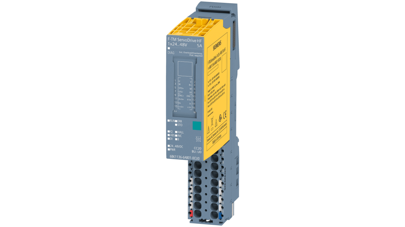Siemens 300 W Servo Drive, 24 → 48 V dc, 5 A, Motor Managment Function, 48 V dc