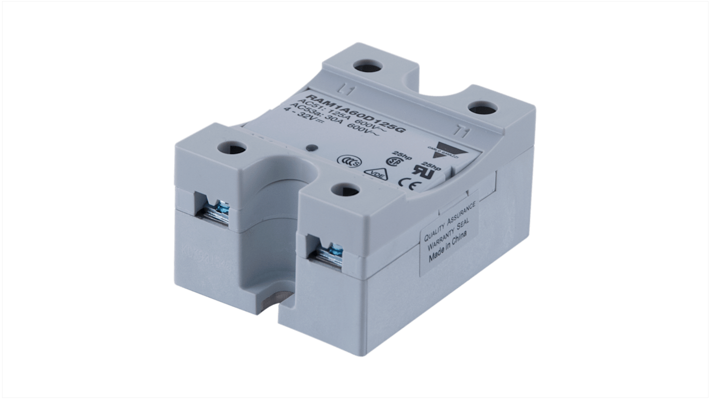 Carlo Gavazzi ソリッドステートリレー, 25 A ac, 660 V, パネルマウント