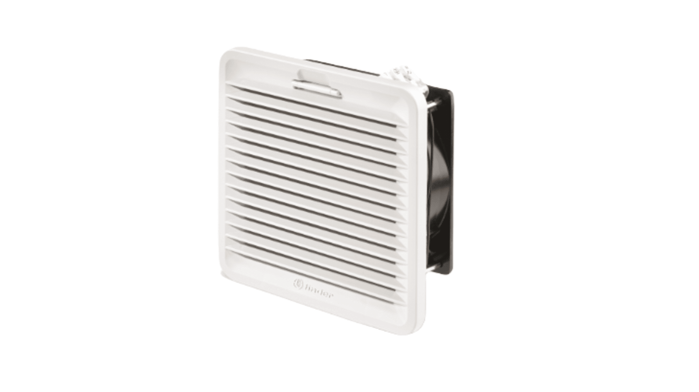 Finder 7F Series Series Fan Filter, Synthetic Fibre Filter, Plastic Frame, 224 x 224mm