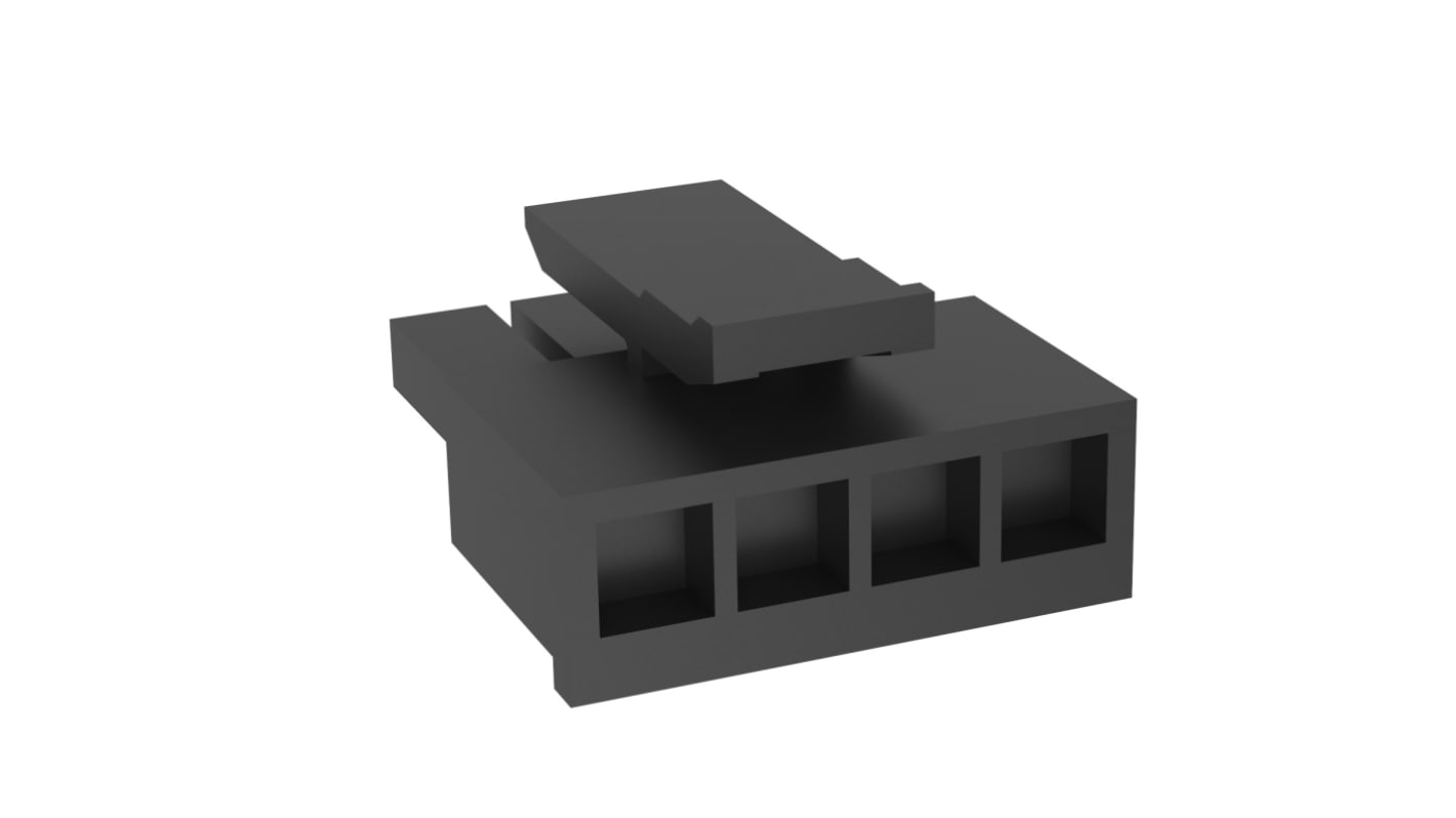 Amphenol Communications Solutions, G88MPH0421 Housing Plug, 3mm Pitch, 4 Way, 1 Row Vertical