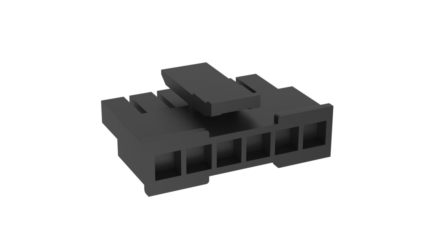 Amphenol Communications Solutions, G88MPH0621 Housing Plug, 3mm Pitch, 6 Way, 1 Row Vertical